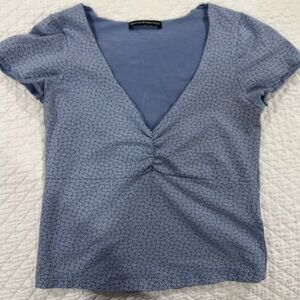 Brandy Melville floral gina top